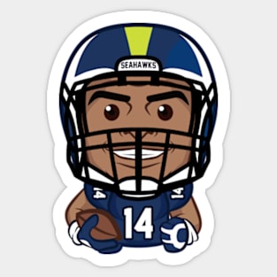 DK Metcalf Sticker